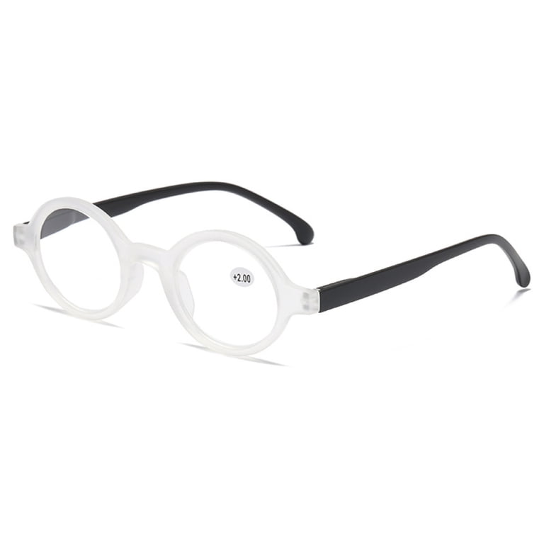 Transparent Classic Oval Round Reading Glasses For Women and  display picture 1