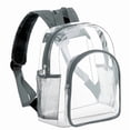 thumbnail image 1 of Transparent Clear Backpack for Stadium Approved Concerts Festivals Sports Beach Multi Pocket Durable Vinyl, 1 of 6