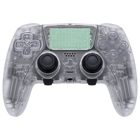 Transparent Clear MODDEDZONE EDGE Controller for PS5 with Exclusive and Unique Designs