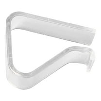 Transparent Clear Tablecloth Clips, Plastic Table Cloth Clips, Windproof Table Cover Holder Clamps, Table Cloth Holder for Christmas Home Wedding Party Indoor Outdoor Camping Picnic, 1.89x1.5"