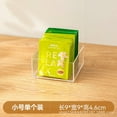 thumbnail image 1 of Transparent Coffee Bag Box Sundries Holder Compartment Tea Bag Box Tea Packet Organizer, 1 of 6