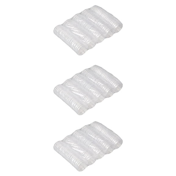 Transparent Coin Boxes 300Pcs 1Oz 40mm Cases Commemorative