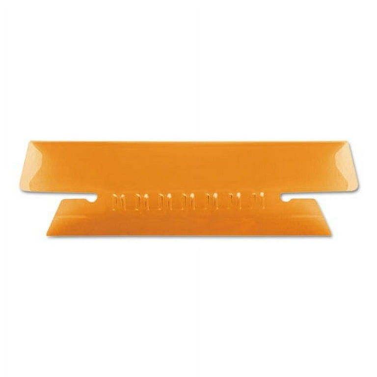 Transparent Colored Tabs For Hanging File Folders, 1/3-Cut, Yellow, 3.5 Transparent Colored Tabs For Hanging File Folders, 1/3-Cut, Yellow, 3.5