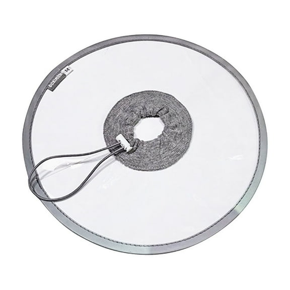 Transparent Comfortable Cat Recovery Collar Soft Protective Elizabeth E Cone Alternative for Kittens Adult Feline After Surgery Anti Lick Wound Protection