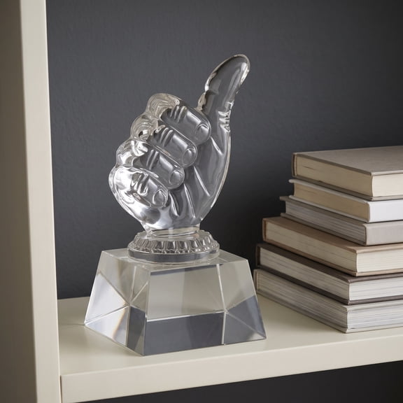 PENIKOKO Clear Crystal Award Trophy with Elegant Simple Design for Ceremonies, Festivals, Recognition, and Achievement