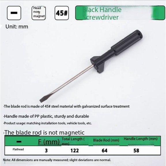 Transparent Crystal Mini Screwdriver Set - Precision Flat & Cross Head Manual Tools for Electronics and DIY Projects