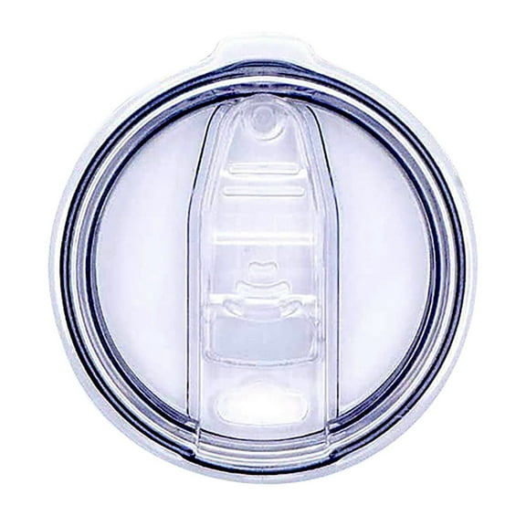 Transparent Cup Lids, 1 Pack 20 oz Replacement Covers for 20 oz Tumbler, 16 oz Pints, 10/24 oz Mug, 10 oz Lowball, Suitable for Cups with Mouth Size of 4.3-3.74 In