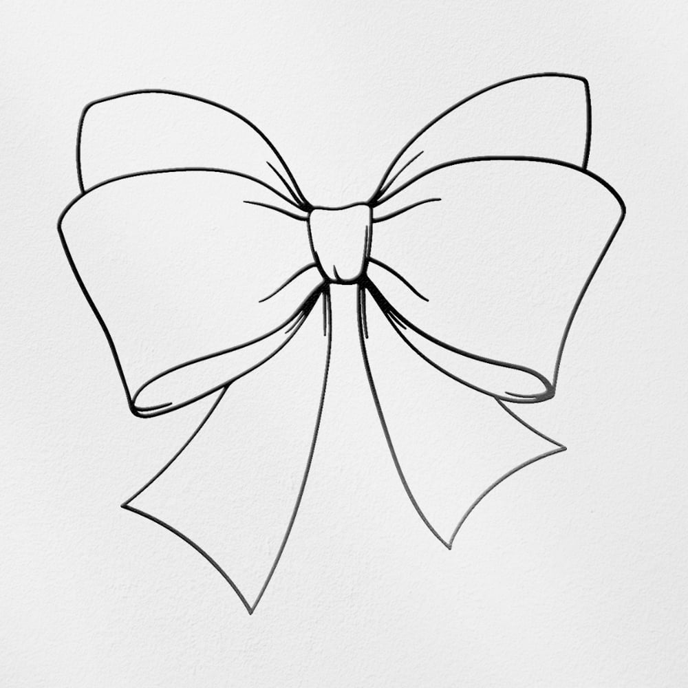 Transparent Decal Stickers Of Bow (Black) Premium Waterproof Vinyl ...