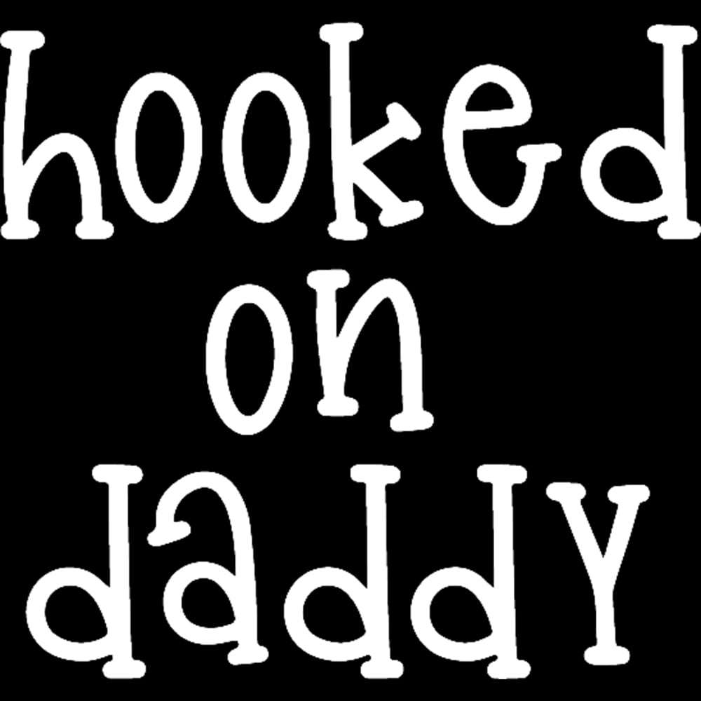 Transparent Decal Stickers Of Daddy (White) Premium Waterproof Vinyl ...