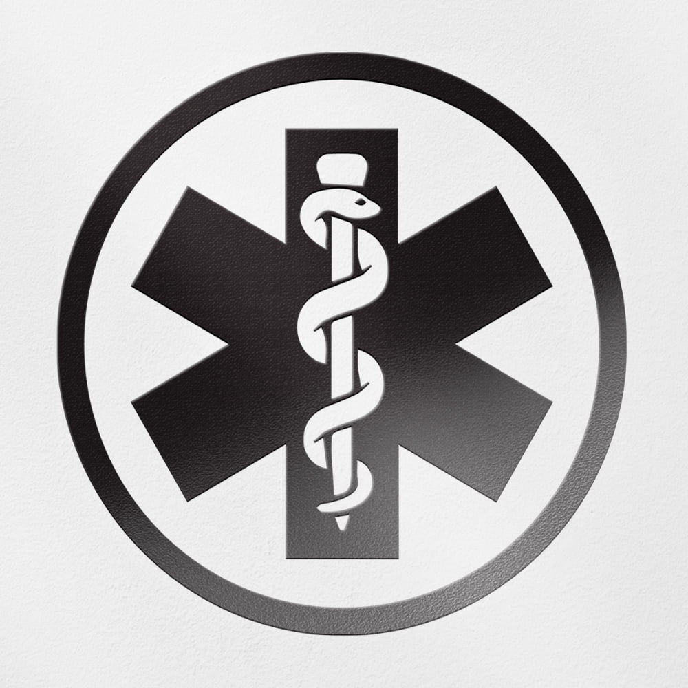 Transparent Decal Stickers Of Emt Star Pvc (Black) Premium Waterproof ...