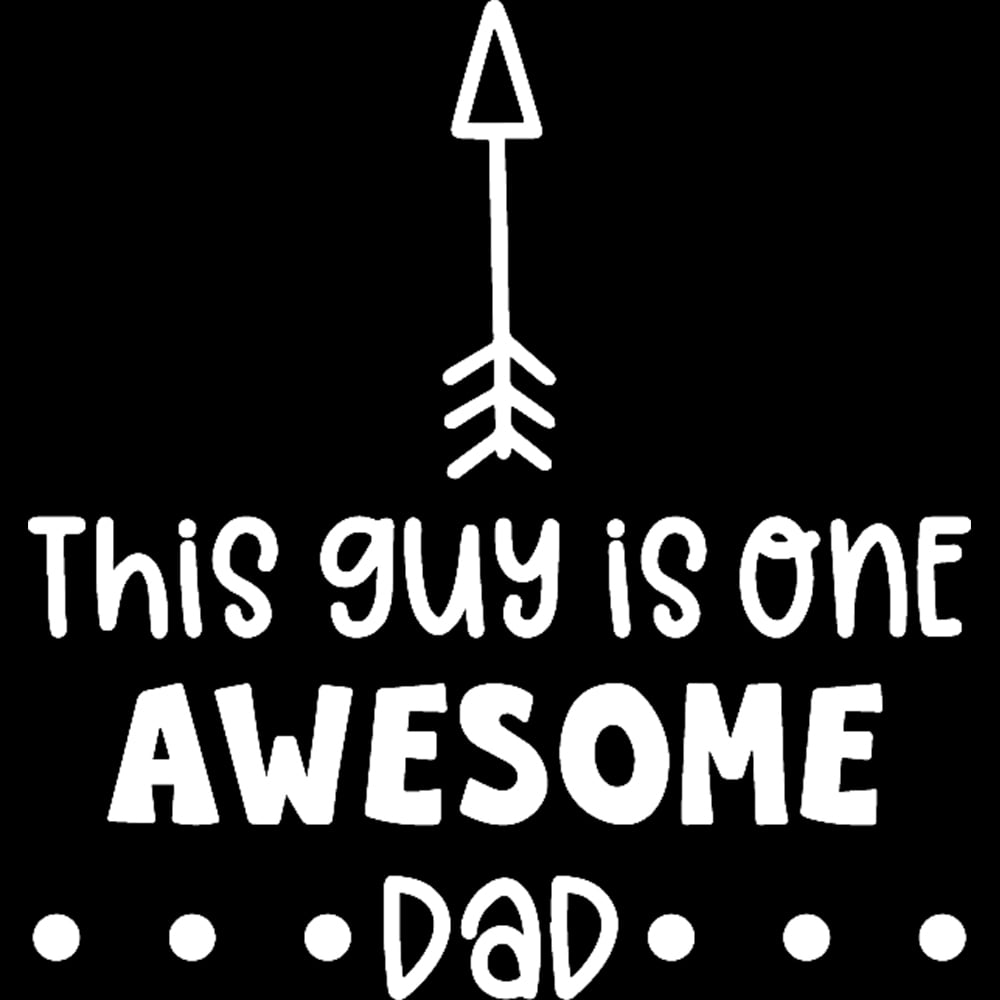 Transparent Decal Stickers Of This Guy Is One (White) Premium ...