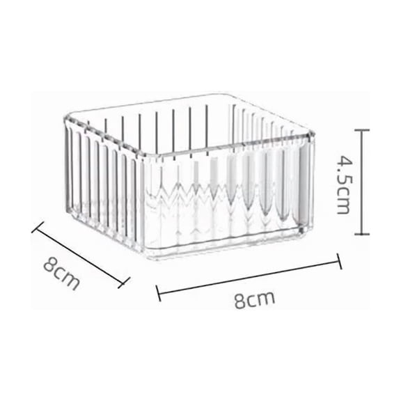 Transparent Desktop Storage Box Plastic Drawer Organizer Container for Jewelry Makeup Cosmetics Desk Table Sundries Storage Organizer