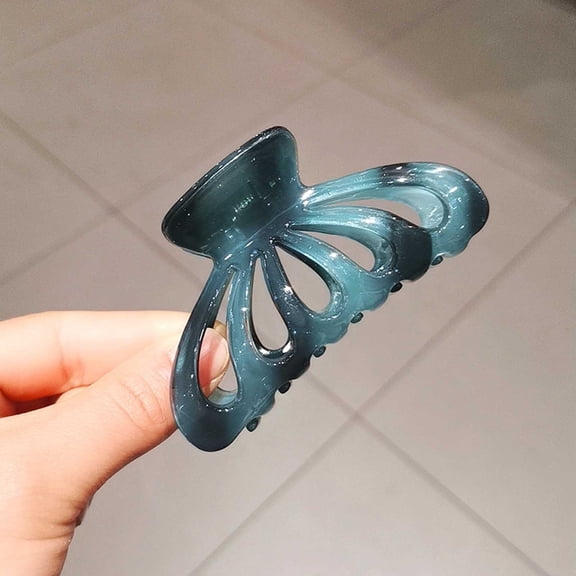 Transparent Disc Hairpin Clip for Adults Elegant Bath Hair Accessory Barrettes