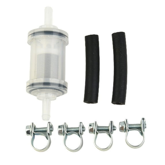 Transparent Dismountable Diesel Fuel Filter 7pcs Set Fuel Hose Clips for Eberspacher Webasto Parking Heater Parts
