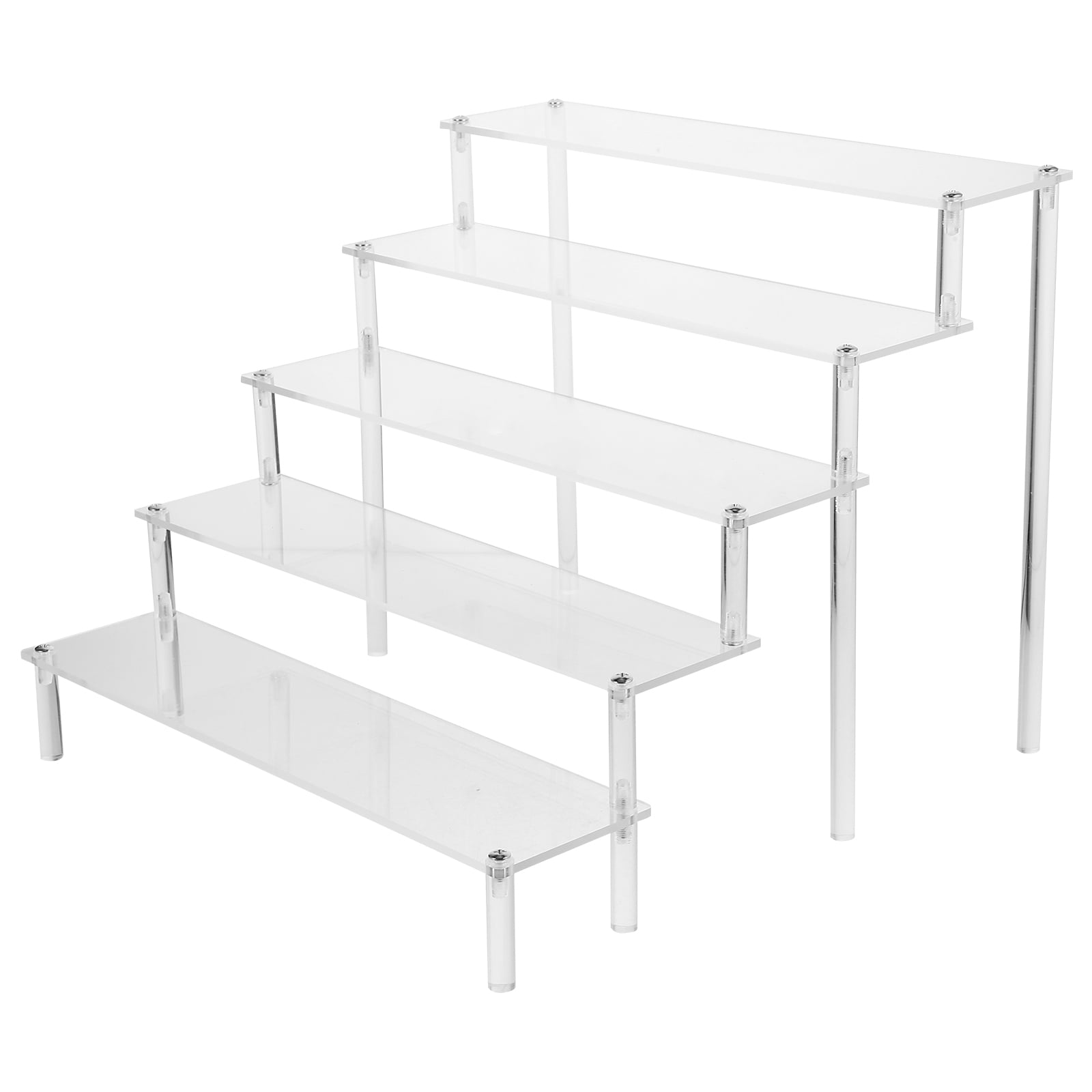 Transparent Display Stand Risers Action Figure Holder Shelves Man Gifts