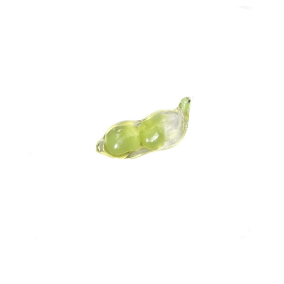 Transparent Double Bean Pendant, Soft Squeeze Stress Relief Toy, Keychain Fidget Accessory, Portable Sensory Toy, Decompression Pendant For Bags And Keys, Novelty Gift