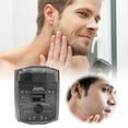 Transparent Double Head Shaver Men's High Power Digital Display Shaver