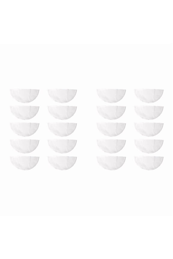, Transparent Dust Protection,20 Pcs White Shoulder Cover, Shoulder Cover, Collar, Suit Covers