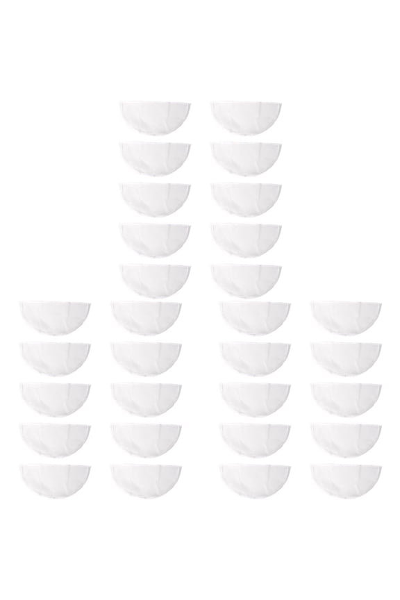 , Transparent Dust Protection,30 Pcs White Shoulder Cover, Shoulder Cover, Collar, Suit Covers