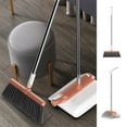 thumbnail image 1 of Transparent Dustpan And Broom Set, Soft Bristle Sweeping Tool, Indoor Outdoor Cleaning Combo, Telescopic Handle Broom, Lightweight Dustpan, Space Saving Storage, Efficient Floor Cleaning Set, 1 of 6