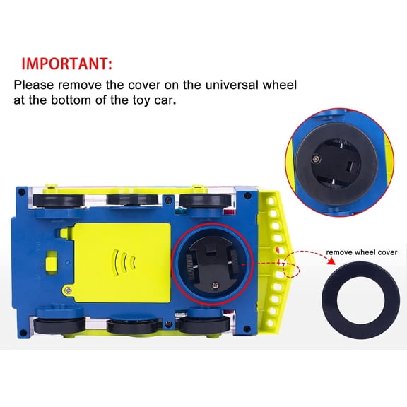 Transparent Electric Gear Train Toy with Flashing Lights and Music, Battery Operated Bump & Go Action Train Toys for 3 4 5 6 Year Old Boys Toddlers