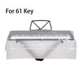 Transparent Electronic Keyboard Dust Cover Perfect for 61/88 Key Pianos