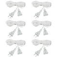 thumbnail image 1 of Transparent Extension Cord 5ft for LED String Lights Holiday Wedding Decorations, 1 of 7