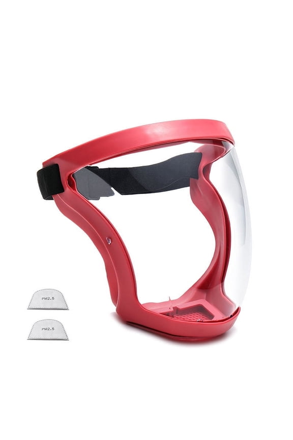 Transparent Face Mask Full Face Protection Waterproof High Clarity Lenses Universal Fit Lightweight Comfort,Home Decor Collection