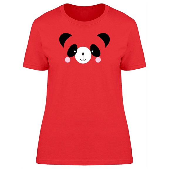 Transparent Face Of Panda T-Shirt Women -Image by Shutterstock, Female Small