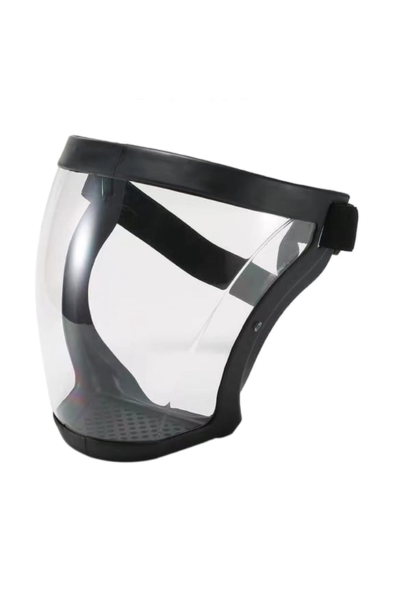 Transparent Face Resistant | Full Face Protective Fashionable Black Blue Red