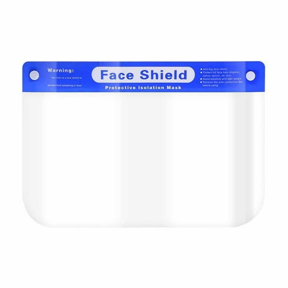 Transparent Face Shield - Fog-Free Protection for Healthcare Professionals