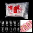 thumbnail image 1 of Transparent False Nail 500Pcs Manicures Tool Various Sizes Portable Artificial for Salon Appointments Home DIY -, 1 of 8