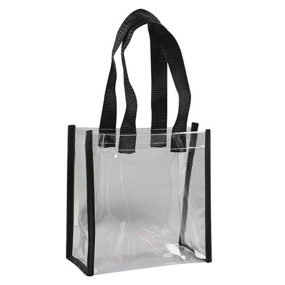 Transparent Fashion Tote Shoulder Bag For Women Beach Gym Shopping Travel