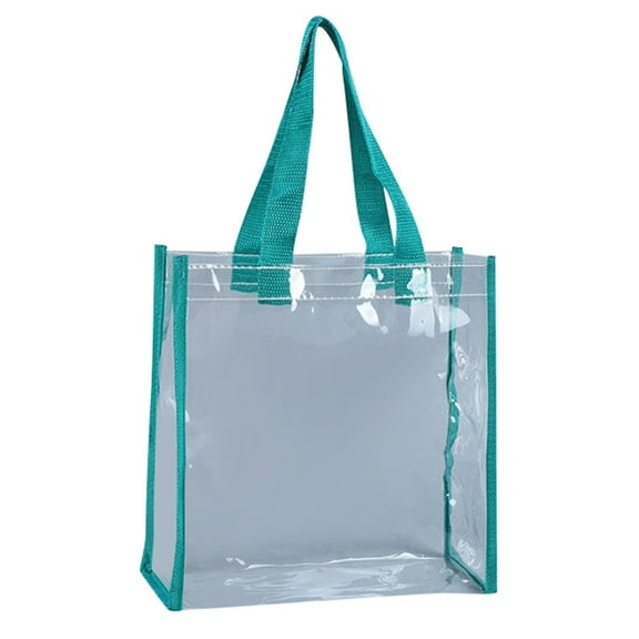 Transparent Fashion Tote Shoulder Bag For Women Beach Gym Shopping Travel