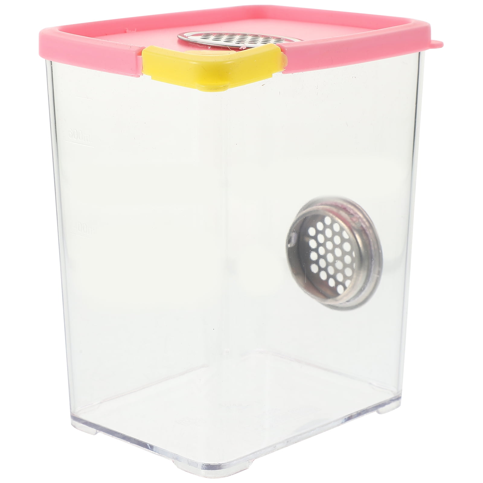 Transparent Feeding Box Reptile Terrarium Frog Animal Insect Hermit Crab Acrylic Enclosure