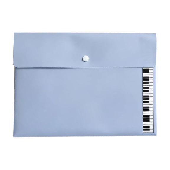 Transparent File Bag, Thickened Plastic Storage Pouch, Office Document Organizer, Multi-Part Classification, Waterproof Filing Folder for Office, School, and Travel