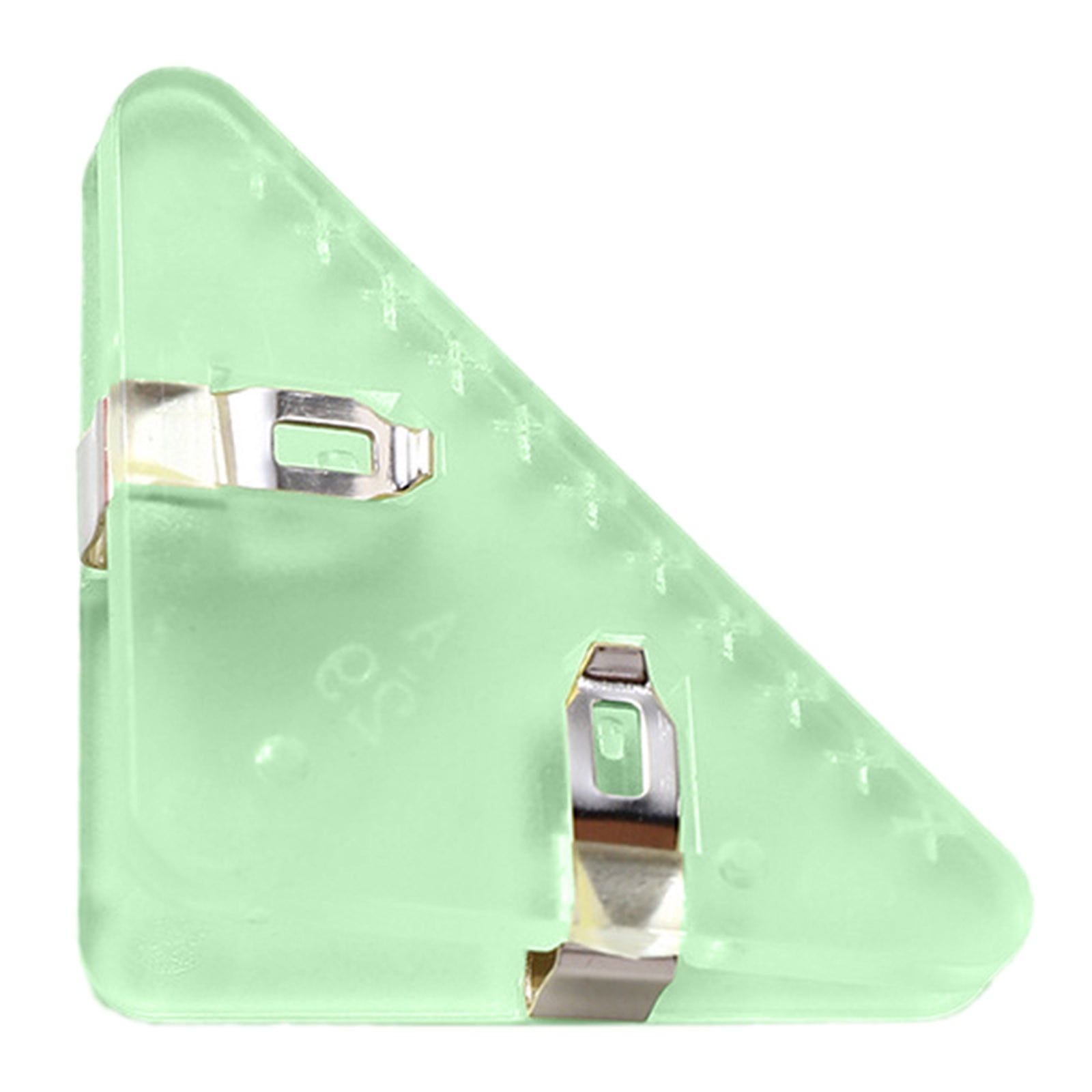 Transparent File Corner Clips Triangular, Triangle Book Page Corner ...
