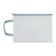 thumbnail image 1 of Transparent File Holder Zipper Bag with Handle PVC Waterproof Large Capacity Document Storage Bag Office Supplies, 1 of 8