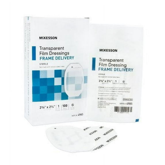 Transparent Film Dressing, Frame Delivery