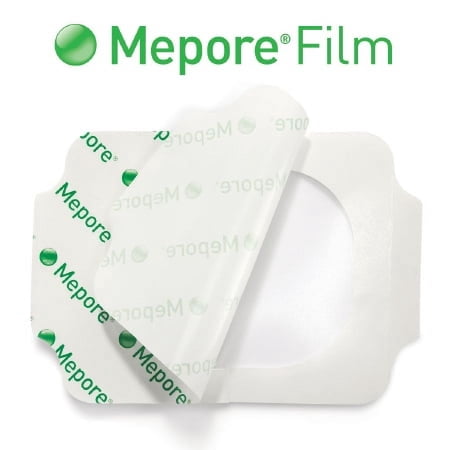 Transparent Film Dressing Mepore Film Rectangle 2.4 X 2.6 Inch Frame Style Delivery Sterile ''1 Count''