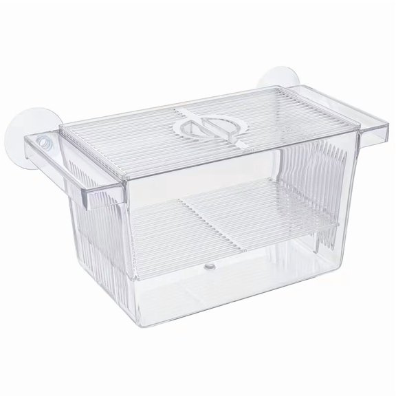Transparent Fish Hatchery with Suction Cup for Betta and Koi Breeding