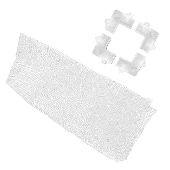 Aquarium Screen Net Clear Fish for Tank Cover DIY Air Screen Net Easy to Install