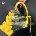 thumbnail image 1 of Transparent Flower Box with Handle Portable Flower Packing Bags Gift Contatiner Handbag Wedding Rose Wrapping Party Gift Box, 1 of 11