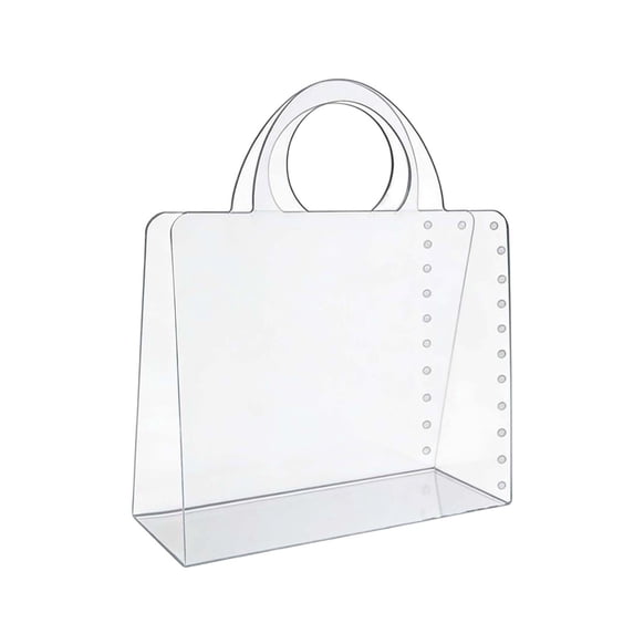 Transparent Flower Gift Box, Clear Acrylic Floral Arrangement Container, Elegant Centerpiece Decoration for Home Wedding Party, Waterproof Portable Bouquet Display Box