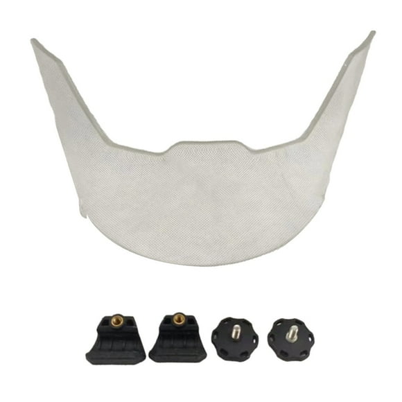 Transparent Football Helmet Visor Shield With Clip Anti-scratch Rugby Visor
