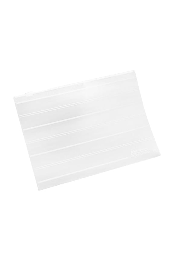 Transparent Frosted Folder, Stationery Case Pouch Bag, Small Cosmetic Toiletry Bags with Zipper, Plastic Case for Makeup and Stationery, Travel and Airport Organizer for Women and Men,Clear