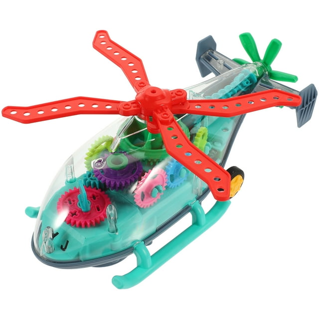 Transparent Gear Car Noisy Toys for Toddlers Electric Light up