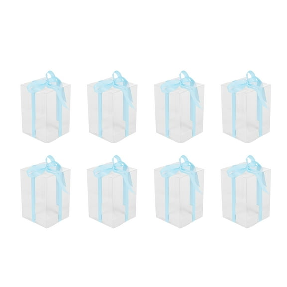 PTOOTP Transparent Boxes For Wedding 1 Set