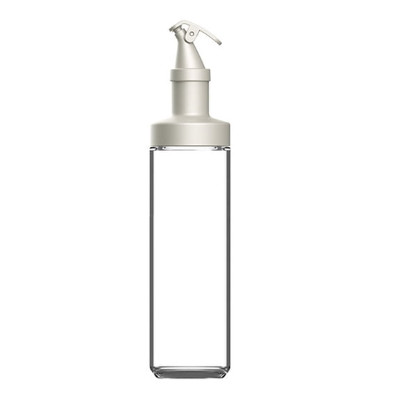 Transparent Glass Olive Oil Bottle, Reusable Kitchen Oil Storage, Easy To Clean Oil and Vinegar Dispenser, Perfect for Cooking and Barbecues, 500ml Capacity