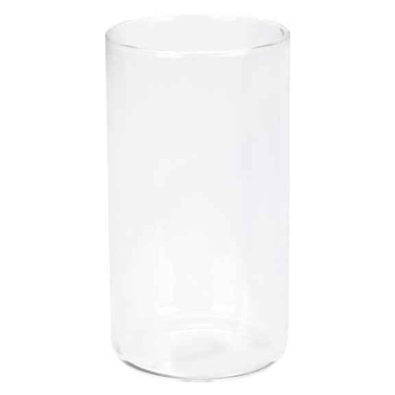 NIAIZEK Transparent Glass Flower Vase, Modern Minimalist Home Decoration, Elegant Table Centerpiece for Living Room and Office